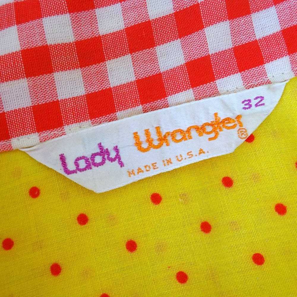 American-made 90s vintage retro Lady Wrangler lon… - image 3