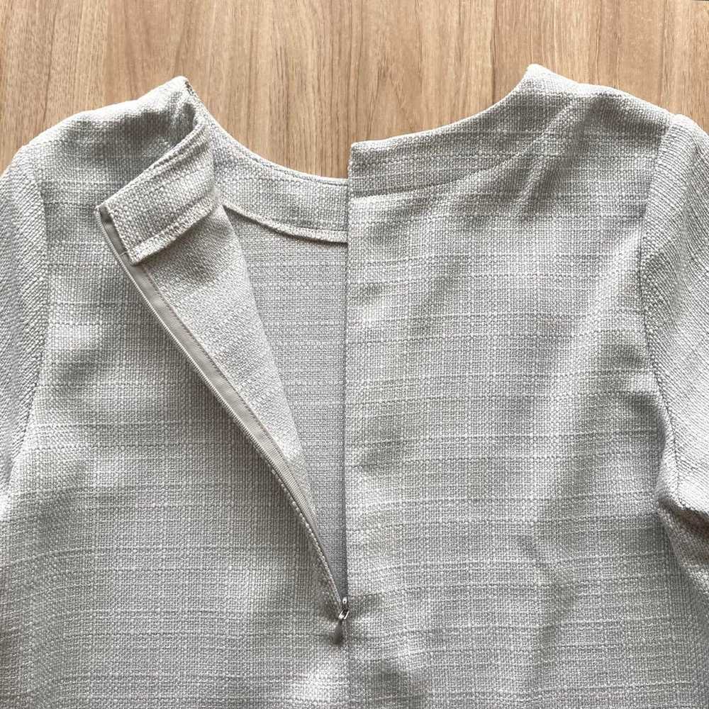 NATURAL BEAUTY BASIC Unlined Tweed Top Size S - image 6