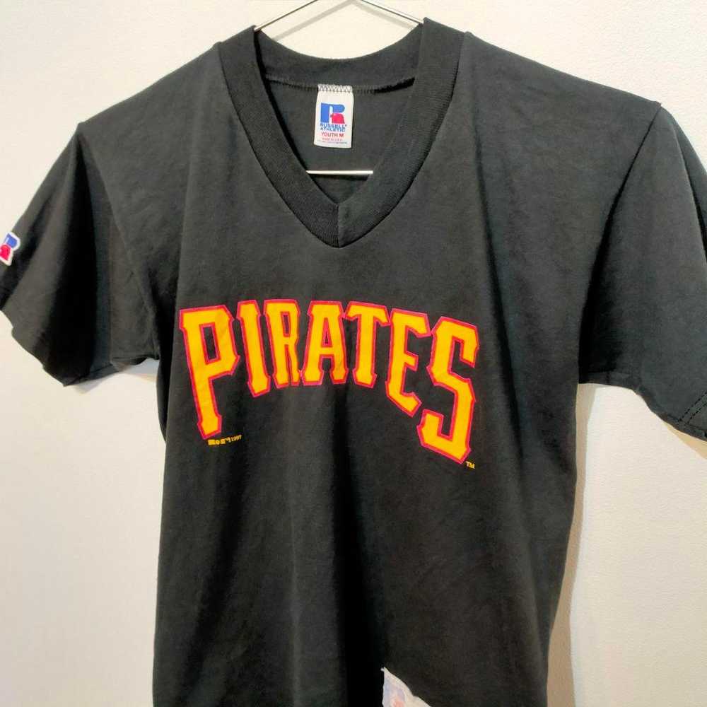 Vintage Russell Athletic short-sleeve T-shirt MLB… - image 3