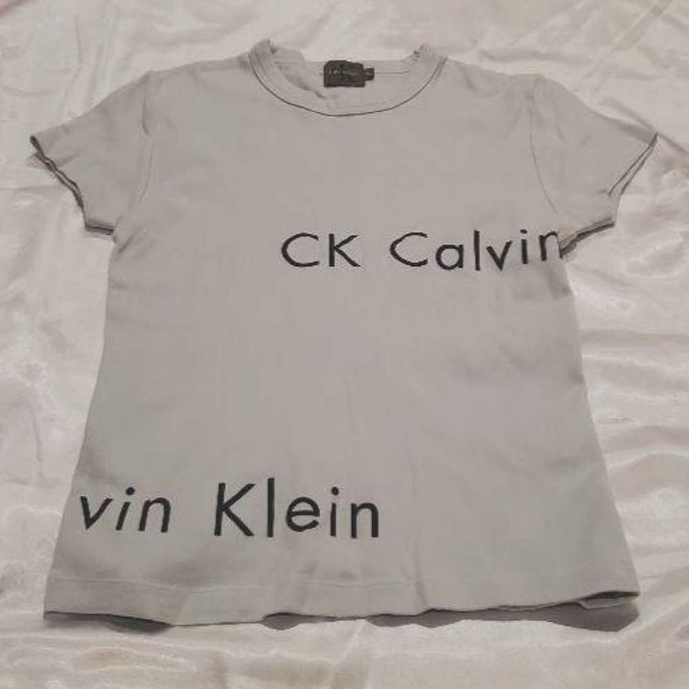 CK Calvin Klein Calvin Klein T-shirt women's S - image 1