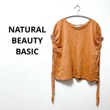 Natural Beauty Basic [M] Blouse Side Ribbon Elega… - image 1