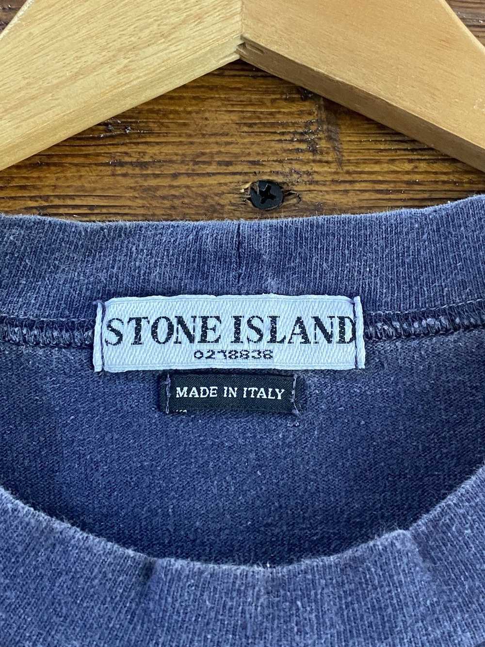 Stone Island Vintage 90s Stone Island Spellout Lo… - image 2