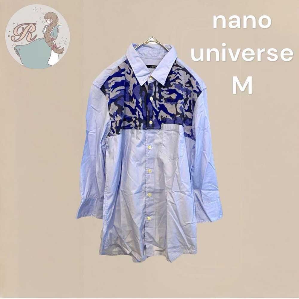 nano universe, shirt, design shirt, casual - image 1