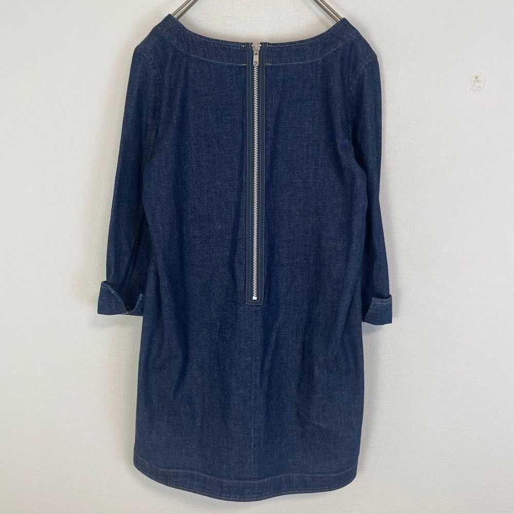 ◇ Kamakura shirt [M] Skipper shirt Denim tunic 10… - image 3