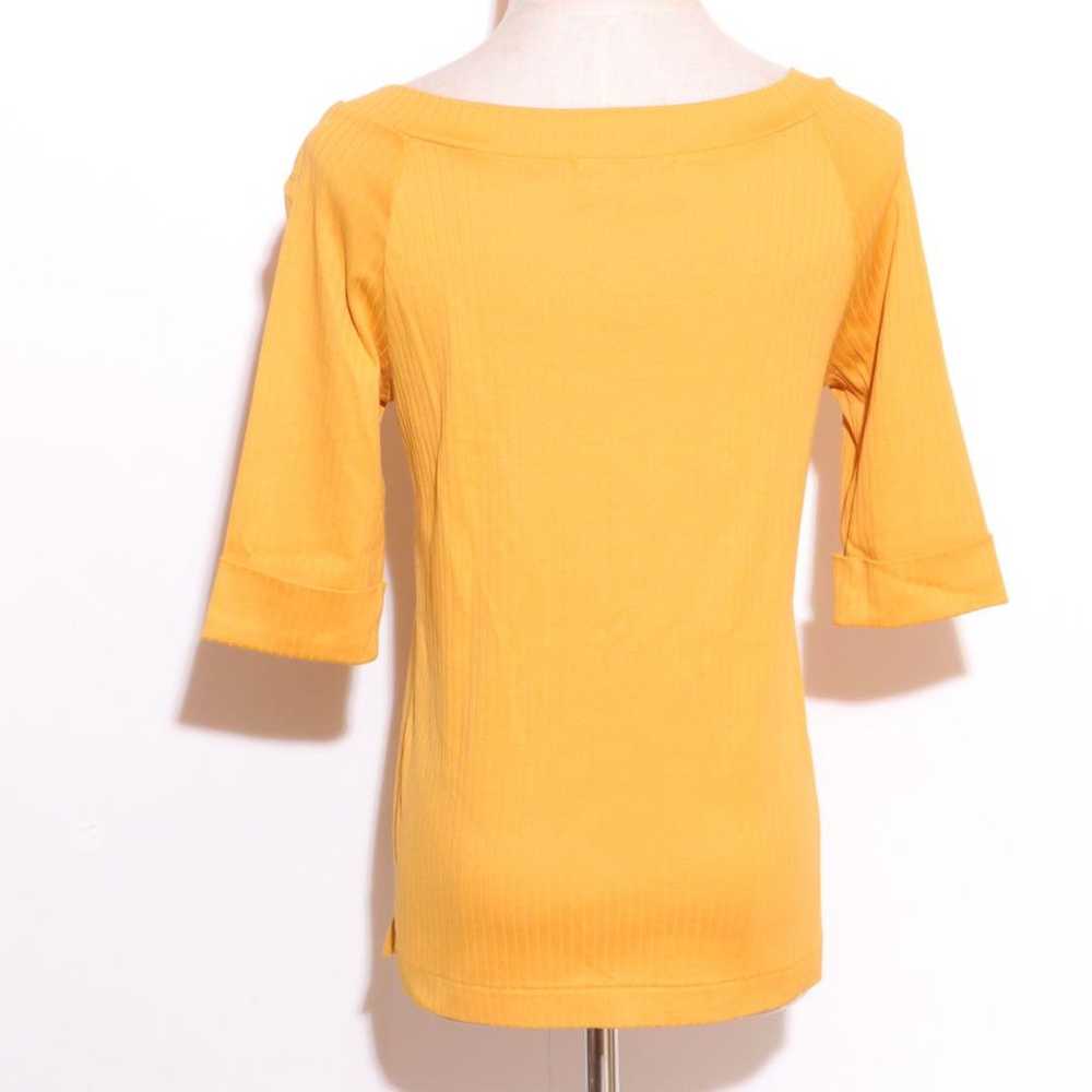 ★Unused★ UNTITLED Cut and Sewn 5/4 Sleeve Rib Ora… - image 7