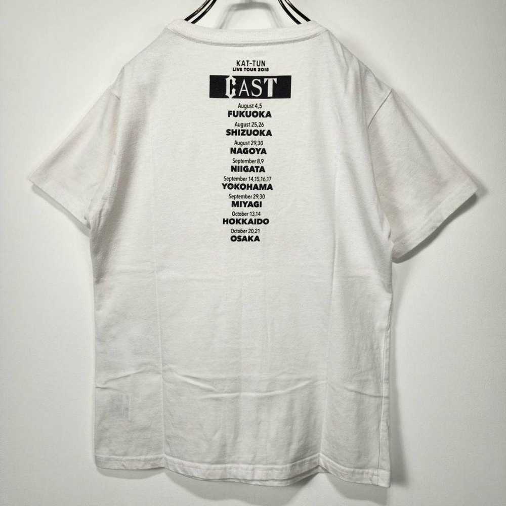 KAT-TUN CAST Short-sleeve T-shirt Size Measuremen… - image 7