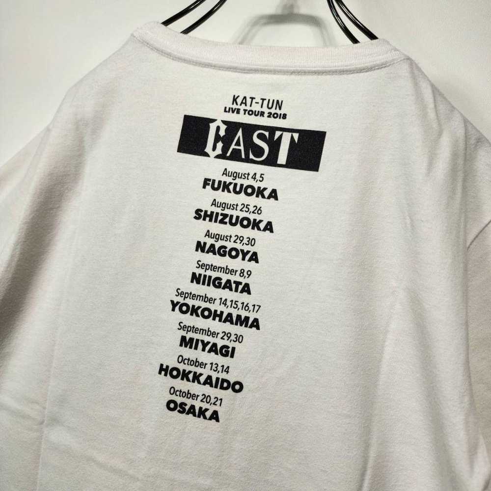 KAT-TUN CAST Short-sleeve T-shirt Size Measuremen… - image 8