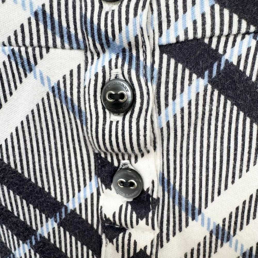 y2k✨️ BURBERRY BLUE LABEL Nova Check Cutout Sweat… - image 6