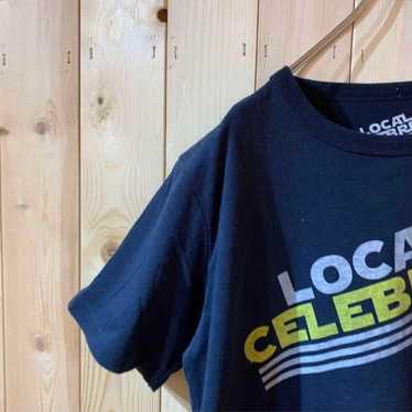 AE795 LOCAL CELEBRITY Printed T-shirt Navy