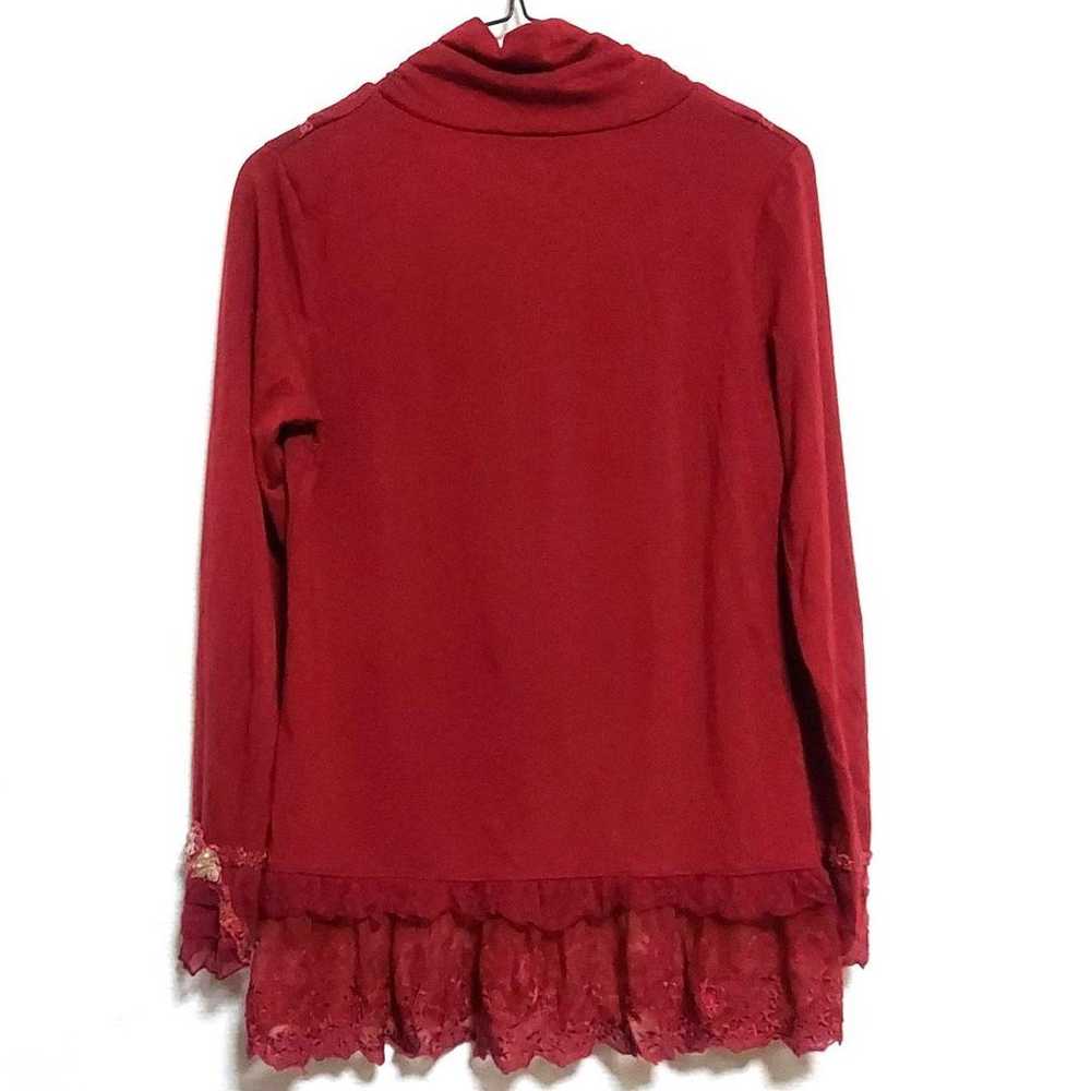 axes femme Long-Sleeve Shirt with Cute Rose Adorn… - image 8