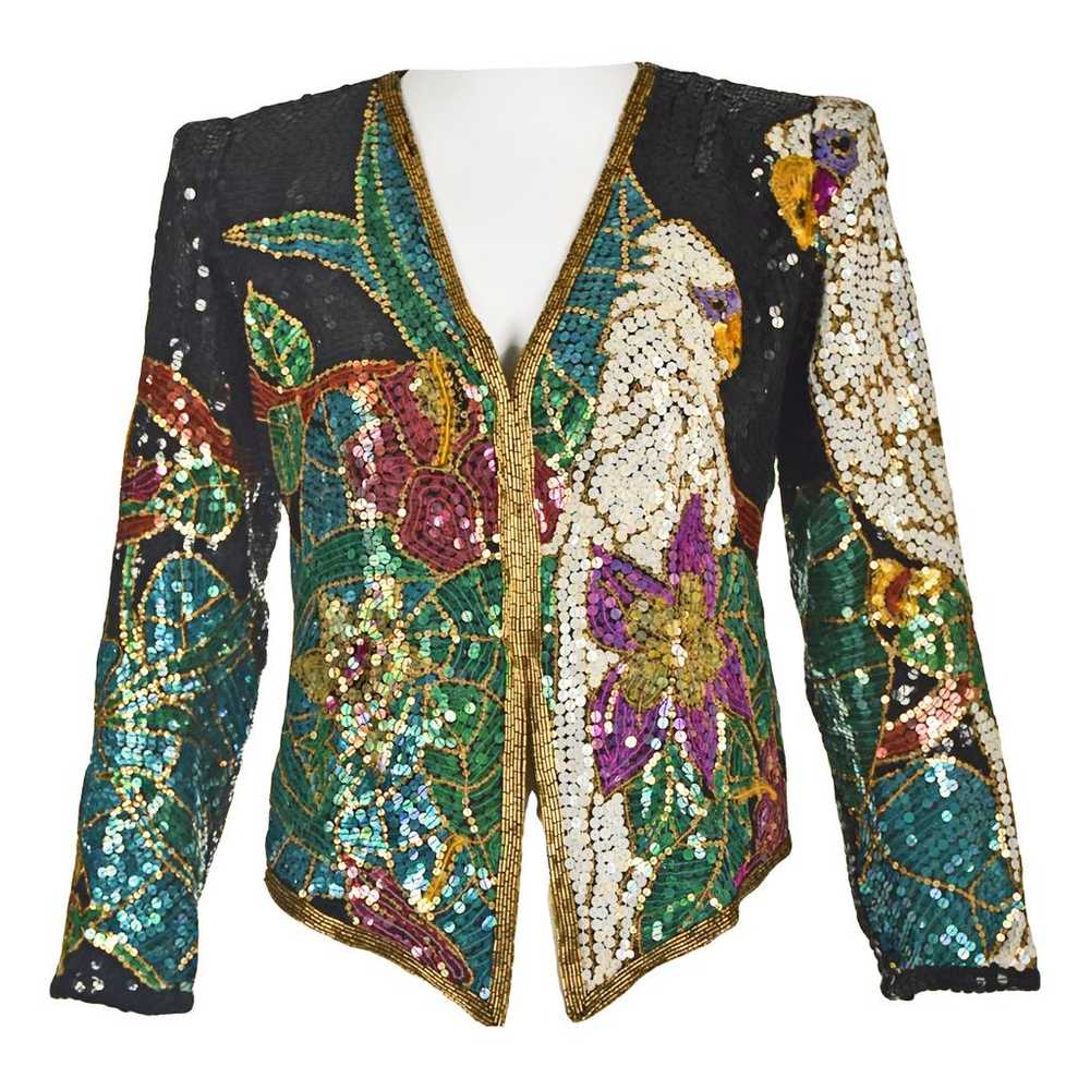 Saks Fifth Avenue Collection Silk jacket - image 1