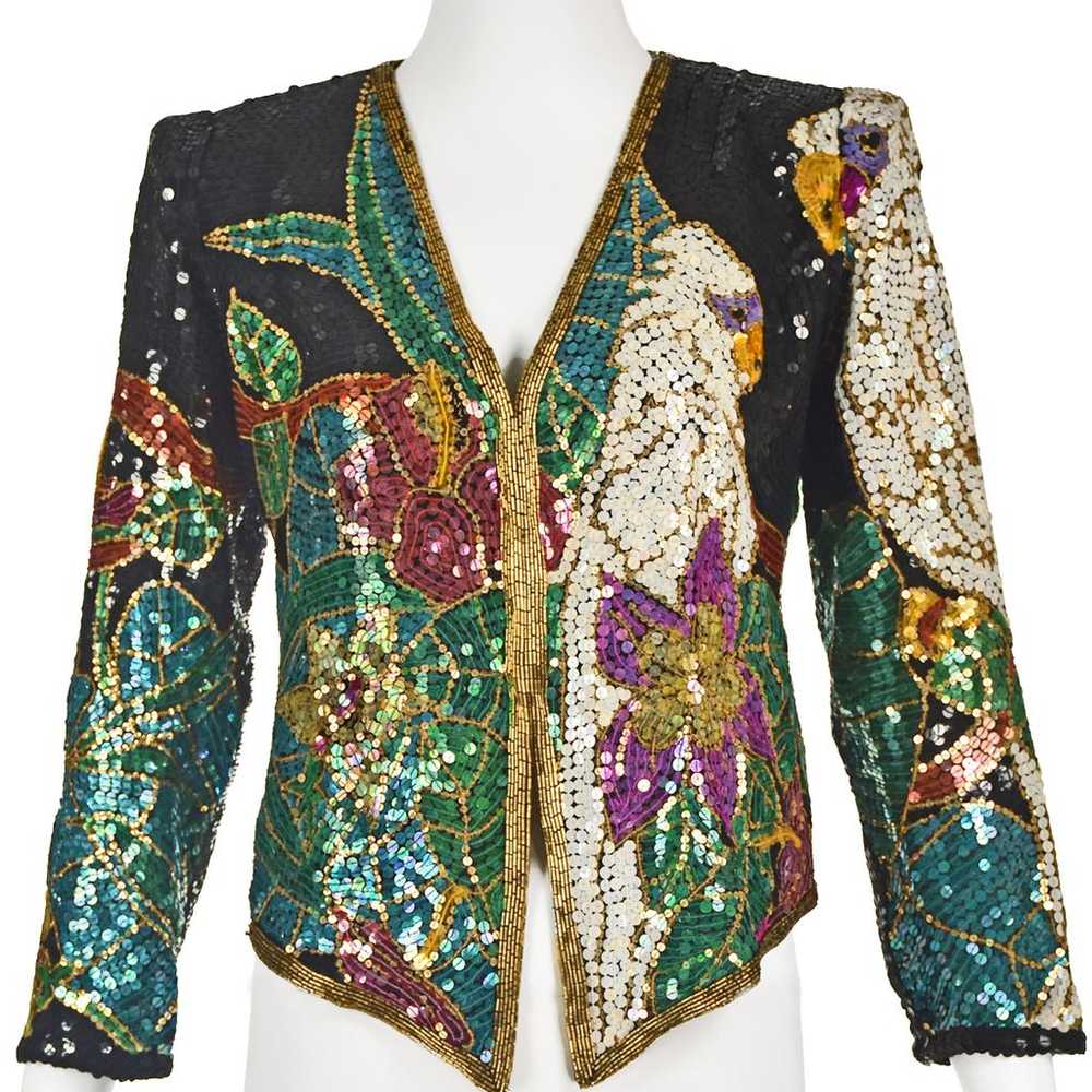 Saks Fifth Avenue Collection Silk jacket - image 2