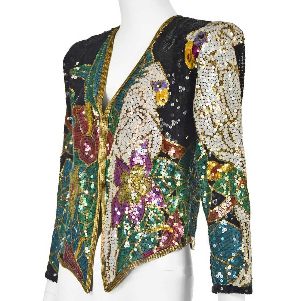 Saks Fifth Avenue Collection Silk jacket - image 4