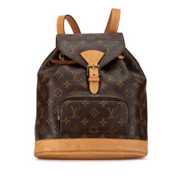 Brown Louis Vuitton Monogram Montsouris MM Backpa… - image 1