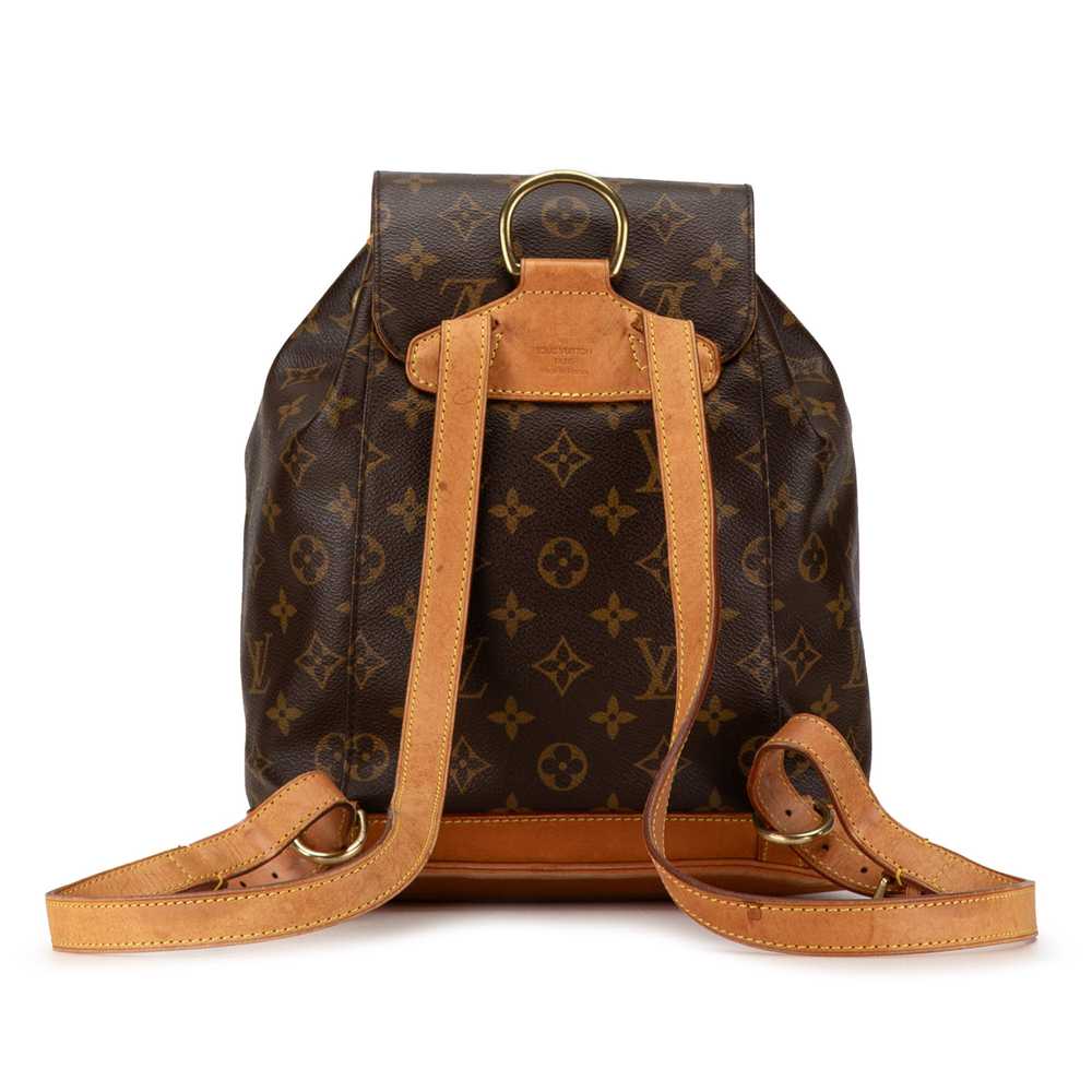 Brown Louis Vuitton Monogram Montsouris MM Backpa… - image 3