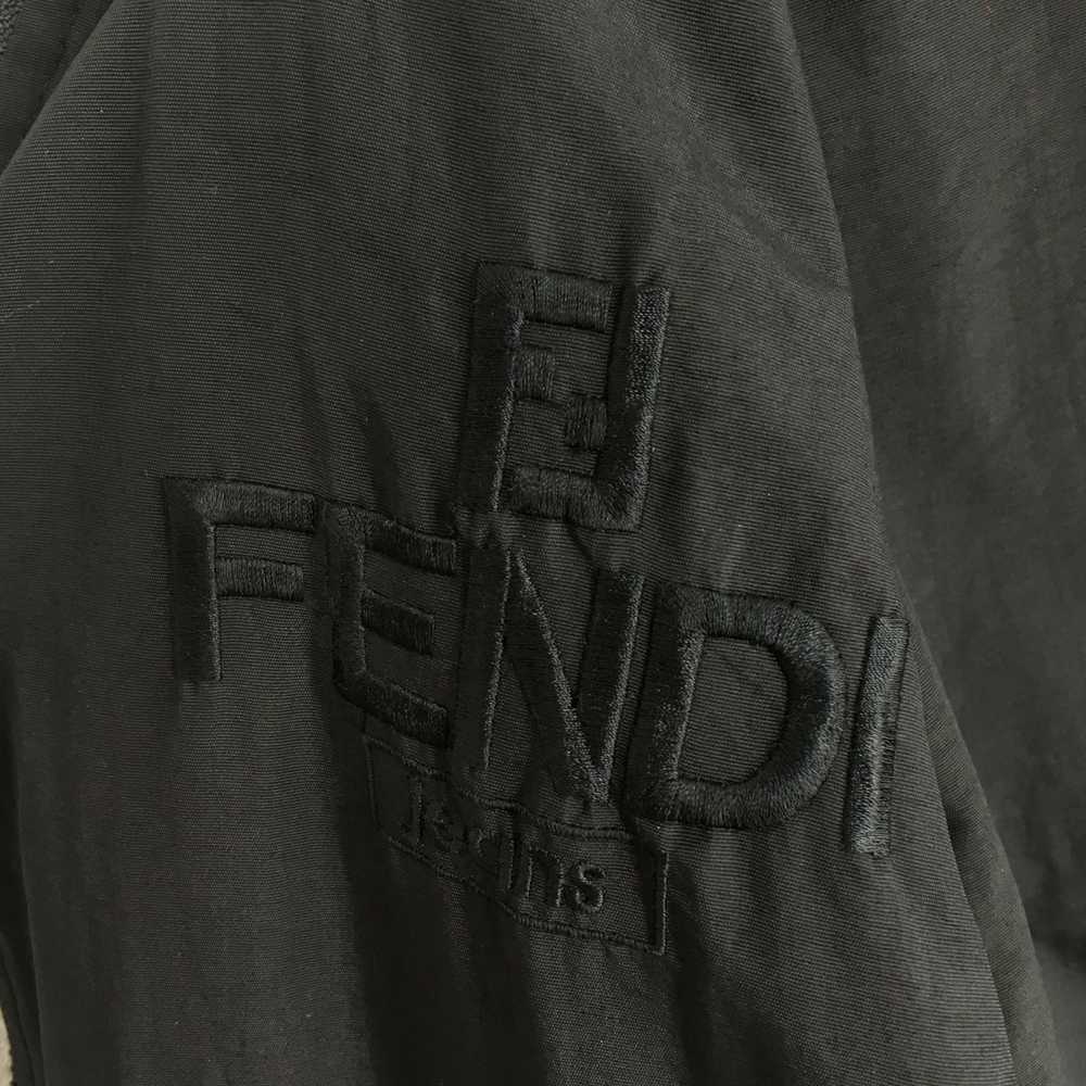 Fendi × Luxury Fendi Roma Monogram Black Reversib… - image 7