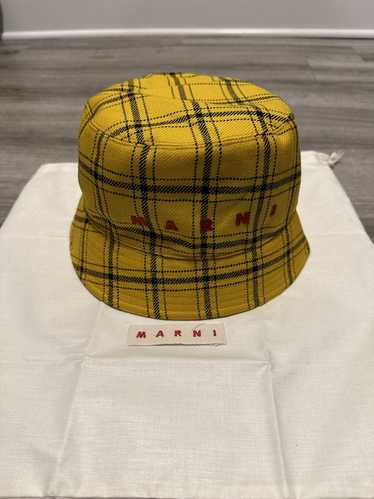 Marni Marni Plaid Bucket Hat