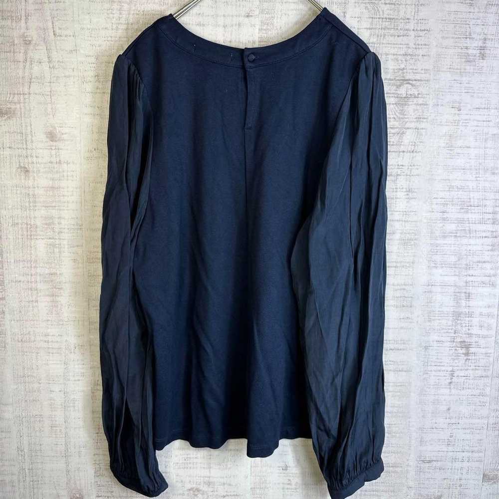 Index [L] Ladies' Shirt/Top/Long-Sleeved/Contrast… - image 5