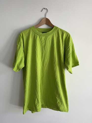 Vintage Island Force Brat Green Boxy Tee 90s Y2K S