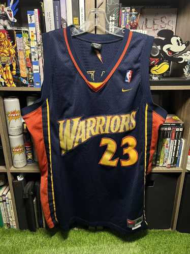 NBA × Nike × Vintage Y2K Faded NIKE GOLDEN STATE W