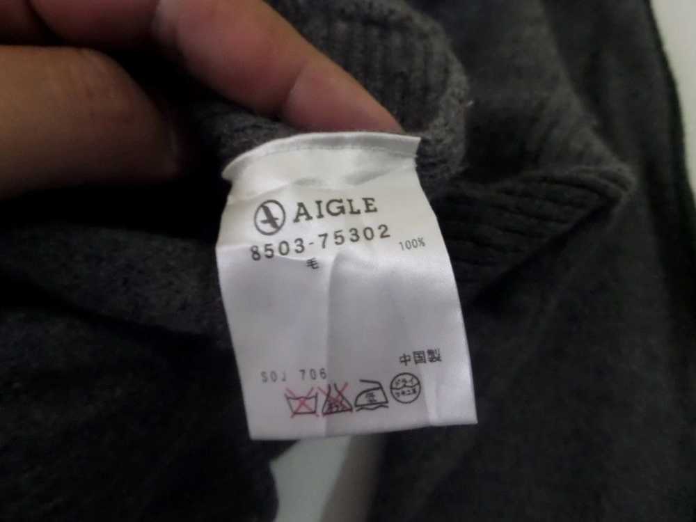 Aigle Hot Sale Rare Aigle hoodie wool hoodie - image 5