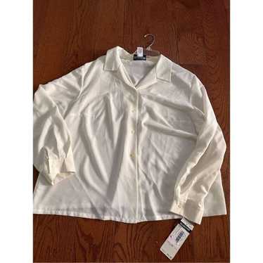 Vintage Pendleton nwt white button up - image 1