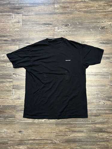 Balenciaga Balenciaga Simple Text Logo T-Shirt