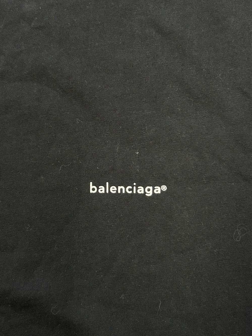 Balenciaga Balenciaga Simple Text Logo T-Shirt - image 2