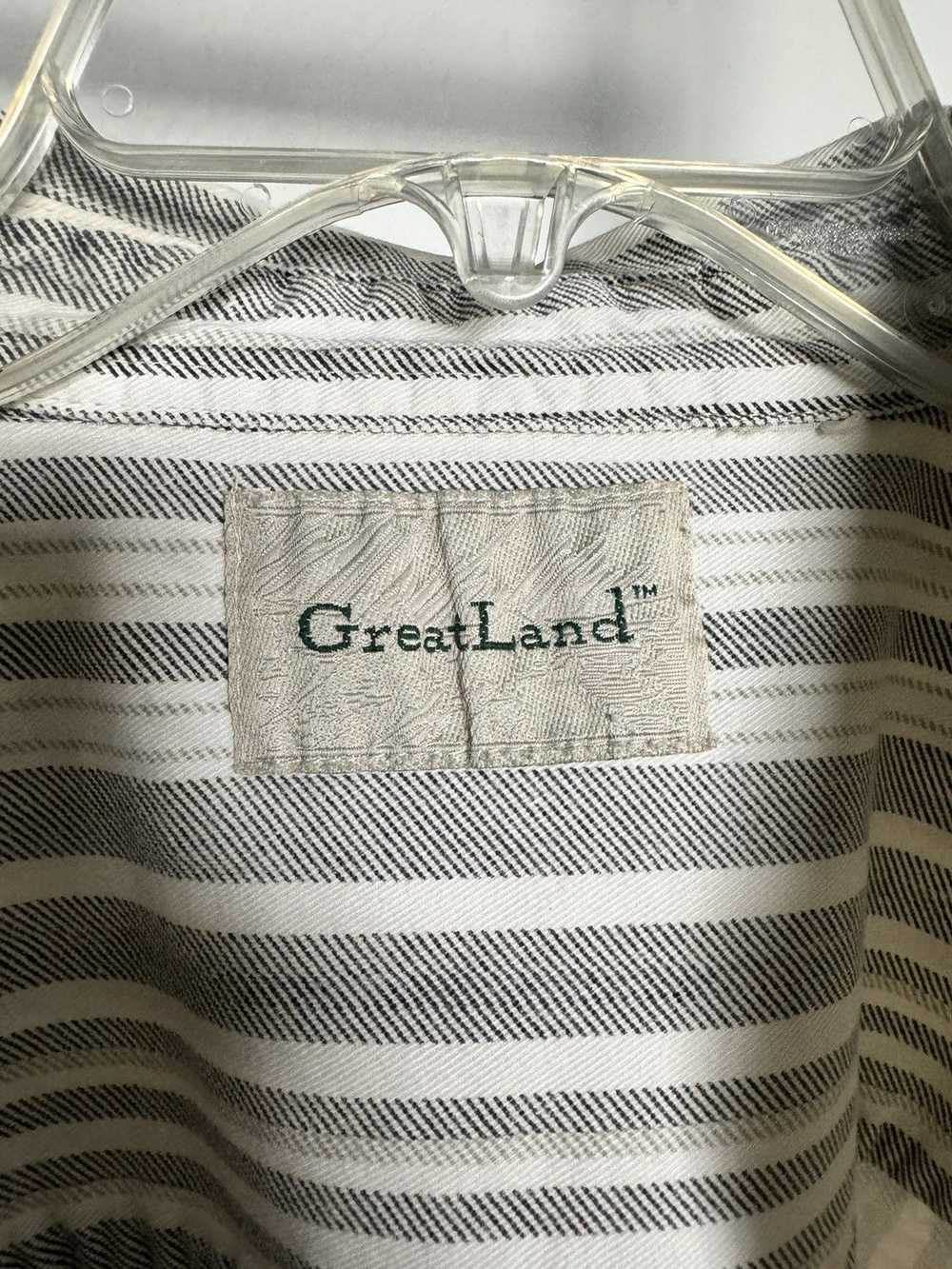 Great Land × Vintage Great Land Vintage Striped B… - image 3