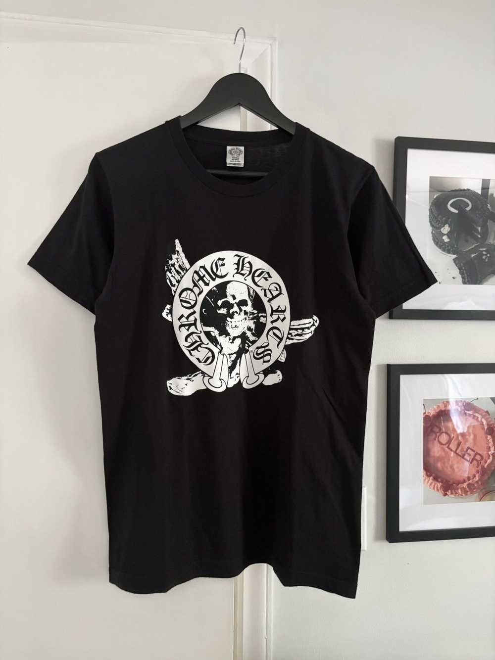 Chrome Hearts VINTAGE FOTI SKULL HORSESHOE TEE - image 1