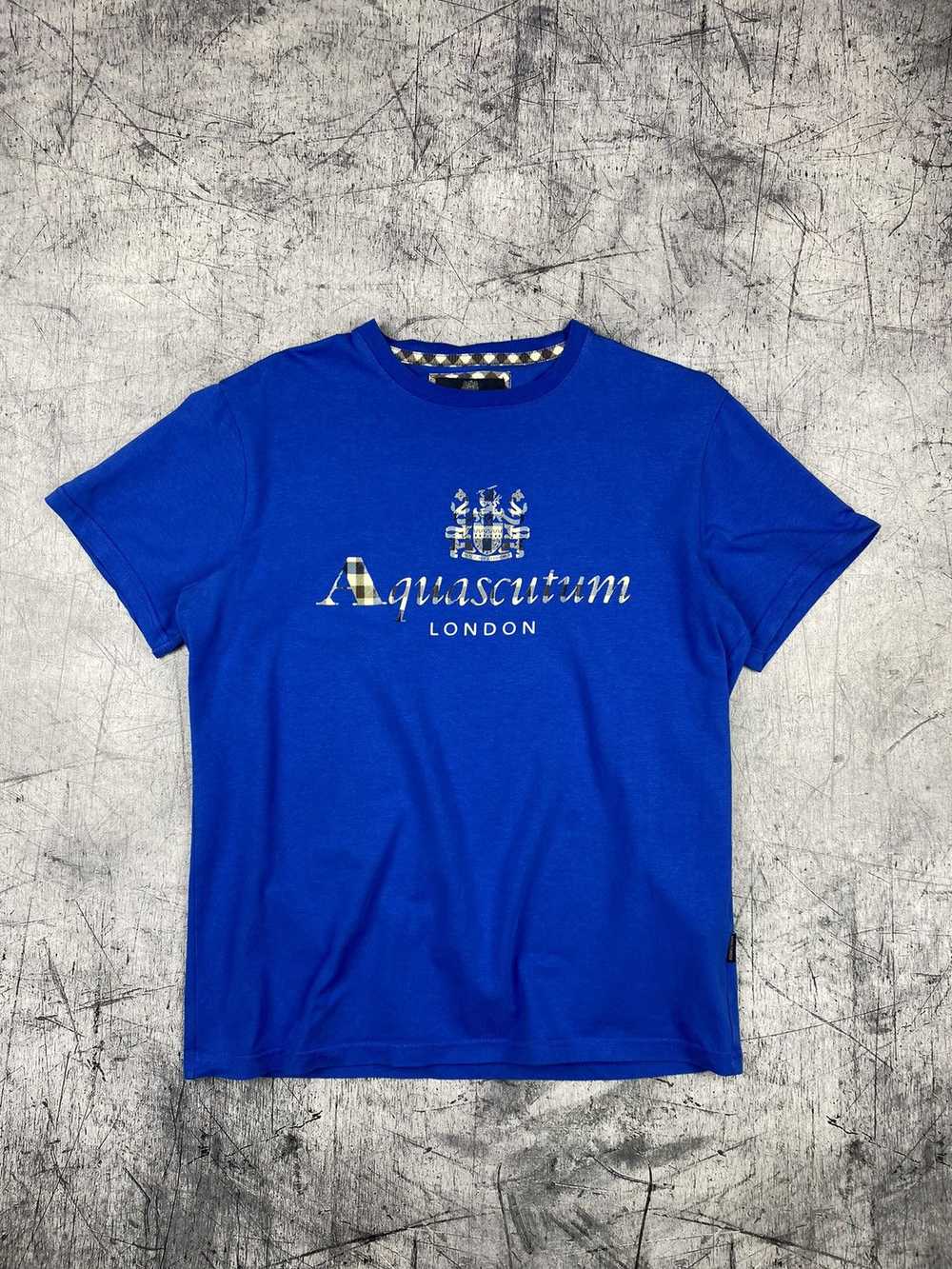 Aquascutum × Rare × Vintage Aquascutum London Tee… - image 2