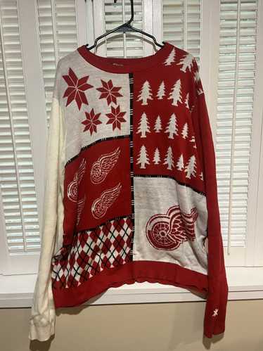 NHL × Streetwear Detroit Red Wings Holiday Sweater