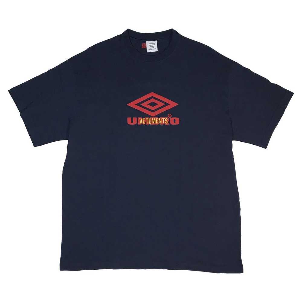 Umbro × Vetements Vetements X Umbro Oversized T-S… - image 1