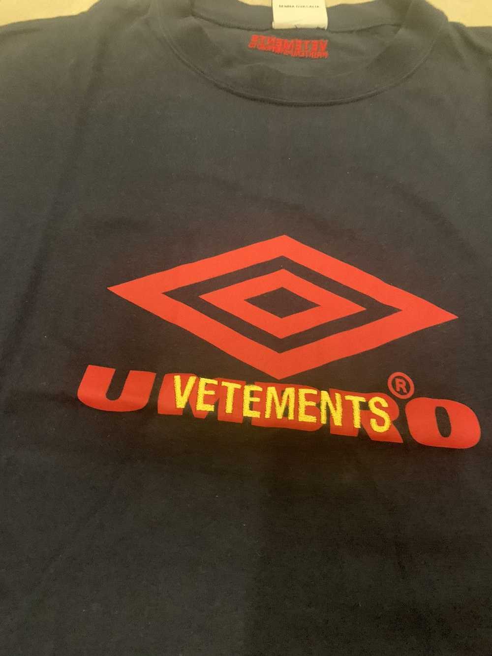 Umbro × Vetements Vetements X Umbro Oversized T-S… - image 9