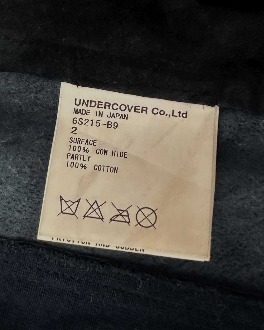 Jun Takahashi × Undercover SS06 "T" Leather Hybri… - image 8