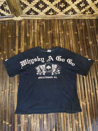 Japanese Brand WHISKY A GOGO PUNK TSHIRT