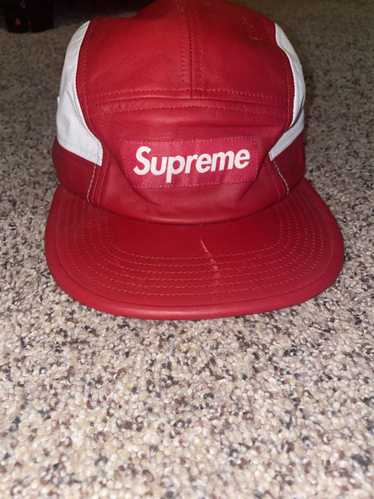 Supreme Supreme 2 Tone Leather Camp Cap