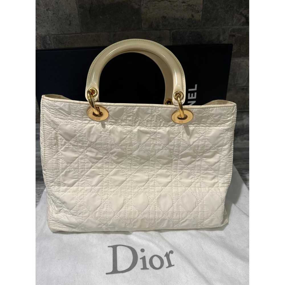 Dior Cloth handbag - image 3