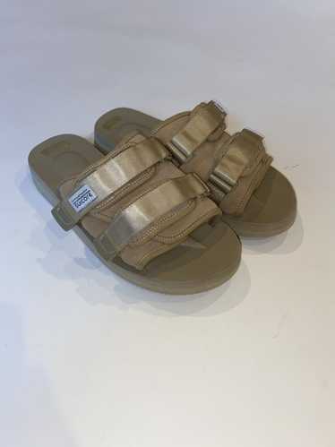 Suicoke Beige Moti-VS Sandals