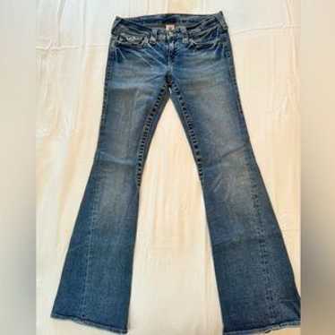 TRUE RELIGION DISCO JOEY BIG T デニム TRUE RELIGION Women's Disco 'Joey' Big T - Drifter Dark Size
