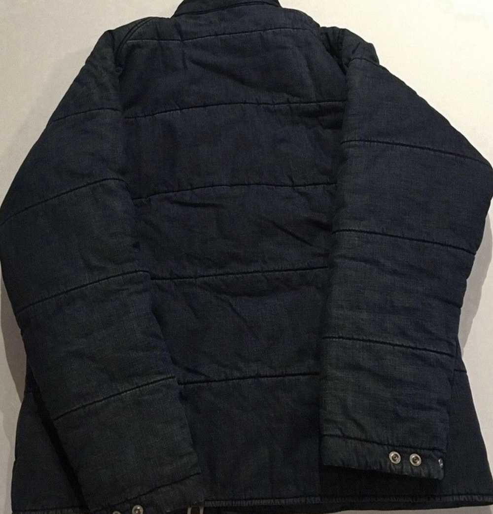 Bape Bape denim heavy coat bomber jacket - image 2