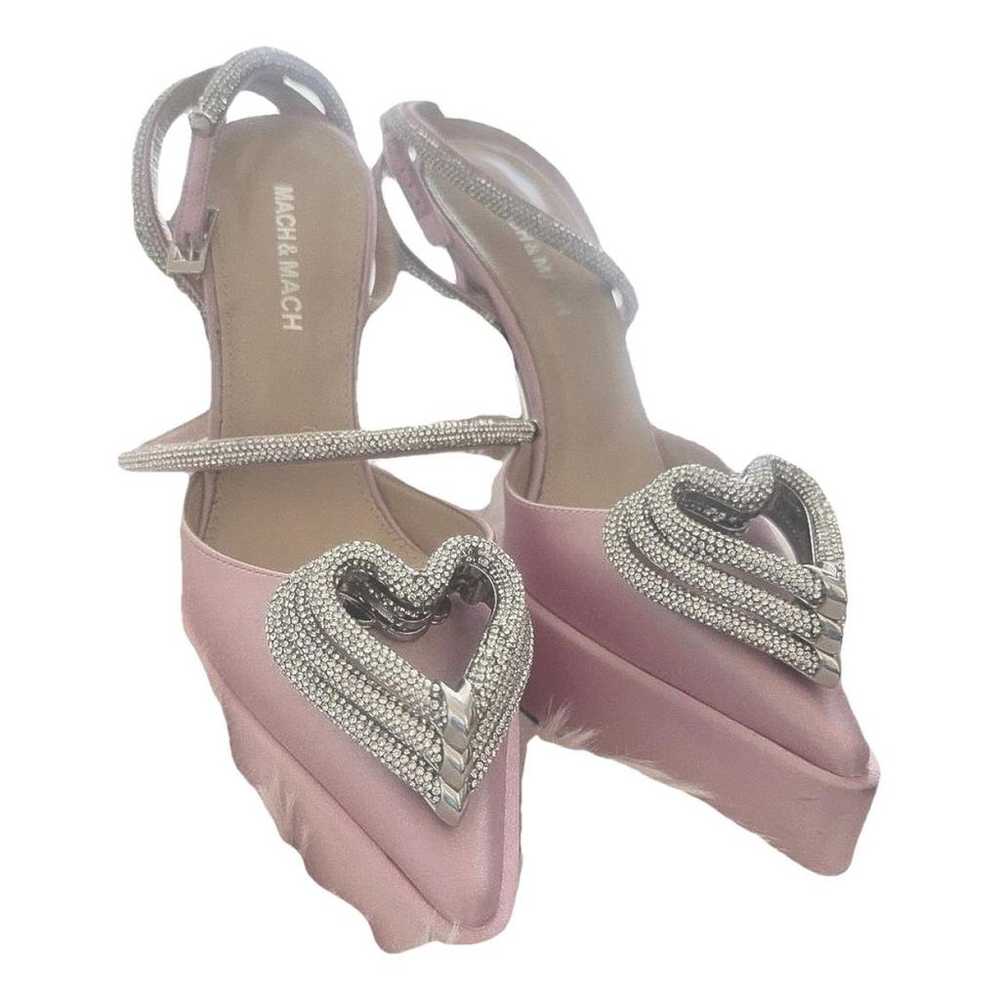 Mach & Mach Double Bow cloth heels - image 1