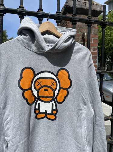 Bape × Kaws × Nigo RARE OG Bape Kaws Milo Pullover