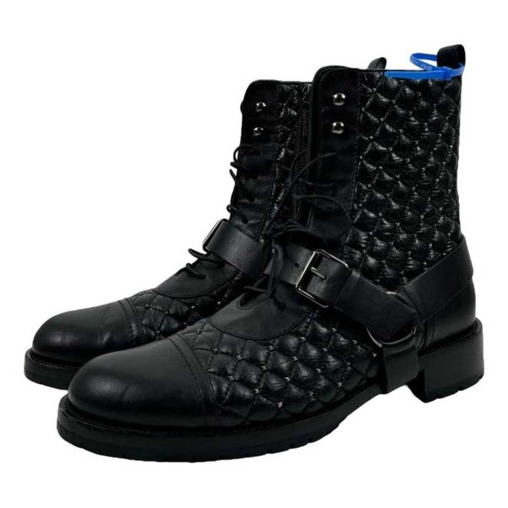 Valentino Garavani Rockstud leather boots - image 1