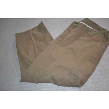 Vintage 34866 Columbia Cargo Pants Tan Cotton Siz… - image 1