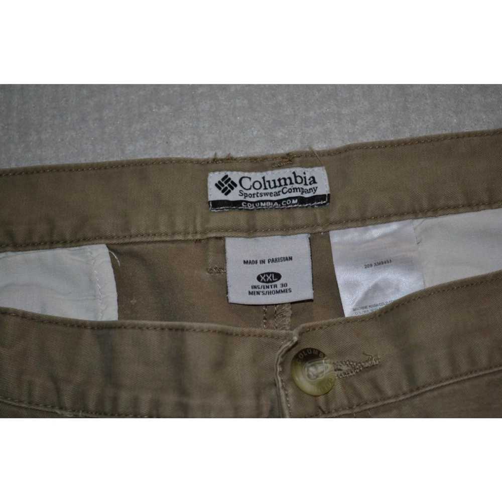 Vintage 34866 Columbia Cargo Pants Tan Cotton Siz… - image 6