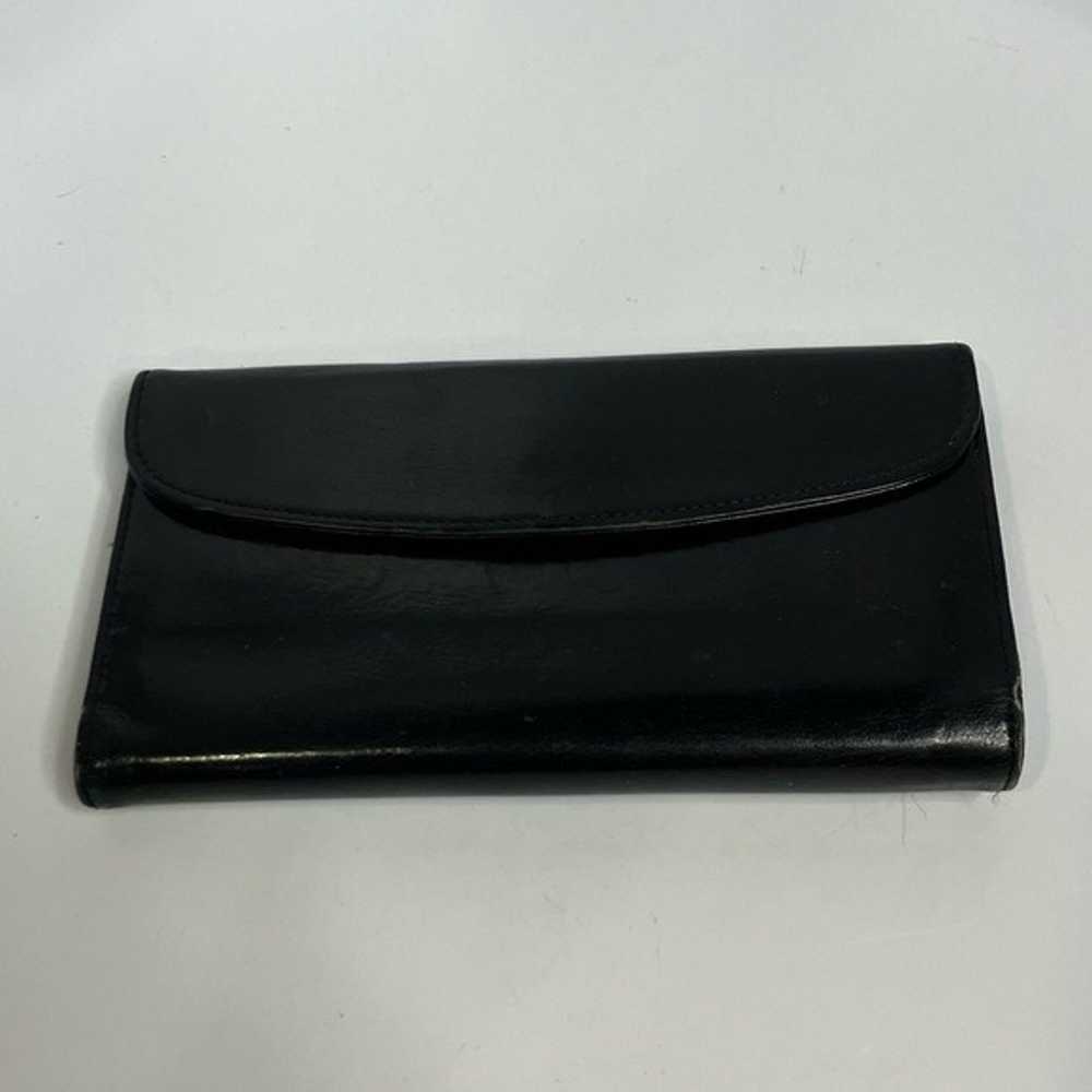 Vintage Coach wallet with insert black leather - image 1