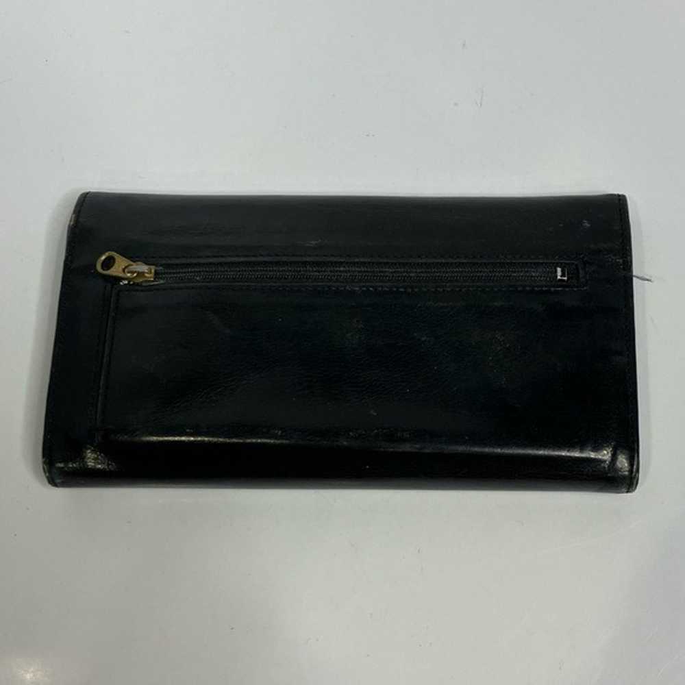 Vintage Coach wallet with insert black leather - image 2