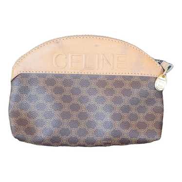 Celine Triomphe Vintage leather clutch bag - image 1