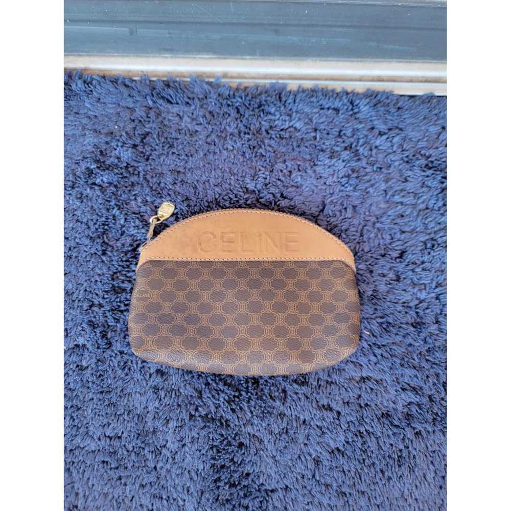 Celine Triomphe Vintage leather clutch bag - image 7